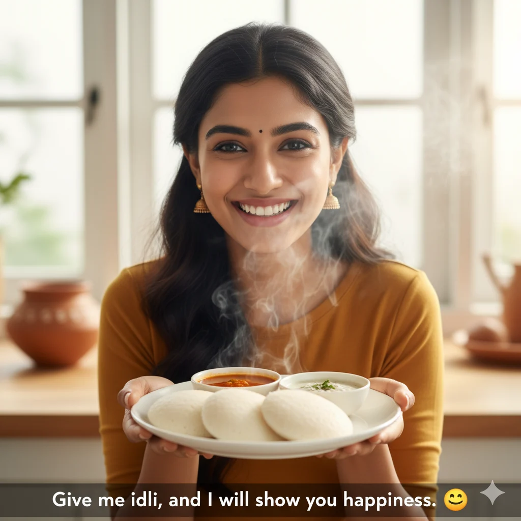 Idli Quotes and Captions