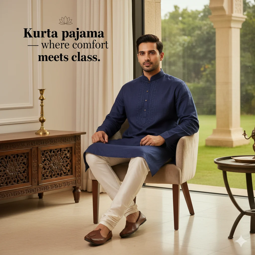 Kurta Pajama Captions