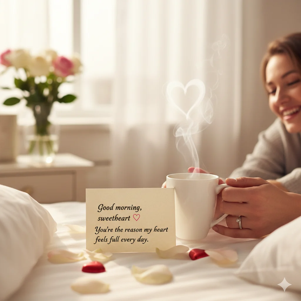 Good Morning Messages for Wife