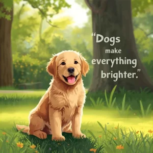 Read more about the article 210+ Dog Quotes 🐶 About Love, Loyalty & Friendship 🤝 2025