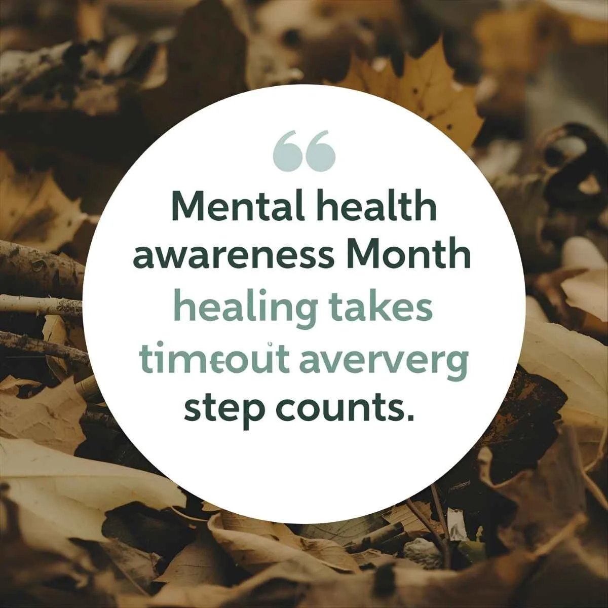 Mental Health Awareness Month Quotes