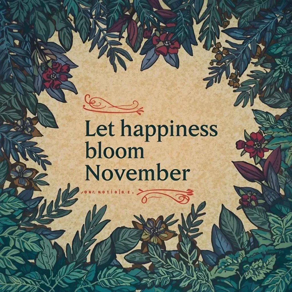 November Quotes