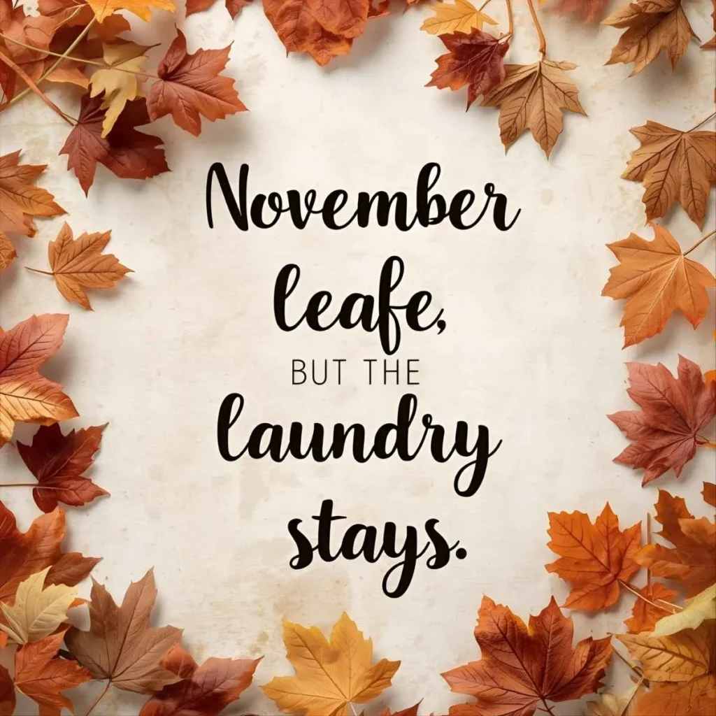 November Quotes