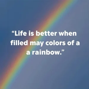 Read more about the article 120+🌈 Rainbow Quotes 2025