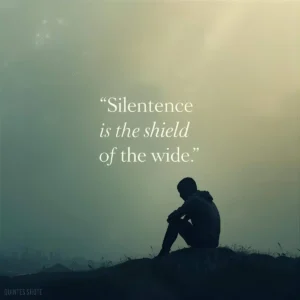 Read more about the article 120+ Deep Silence Quotes 🕊️ Power of Quiet Moments 2025