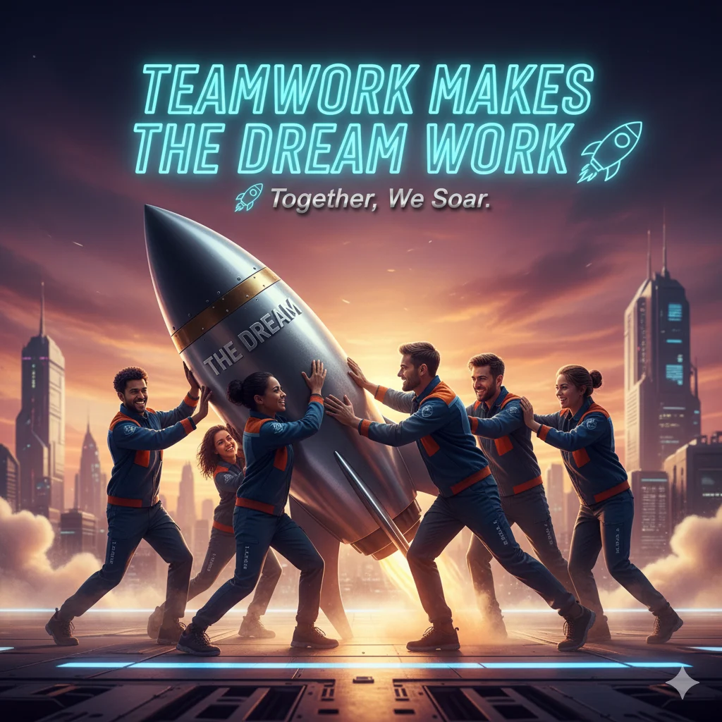 Read more about the article 130+Quotes About Teamwork 🤝 | 2025 Best Motivational Collection