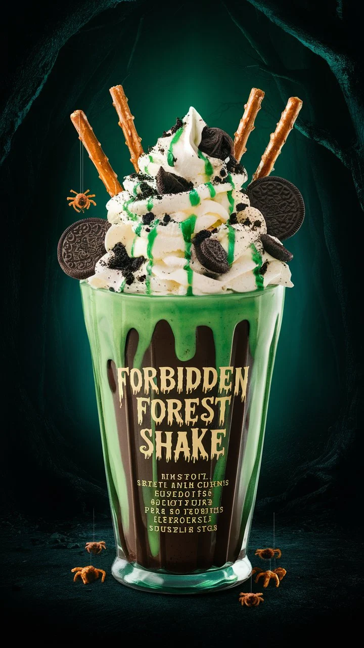 Read more about the article Forbidden Forest Shake – 5-Minute Spooky Halloween Delight 2025