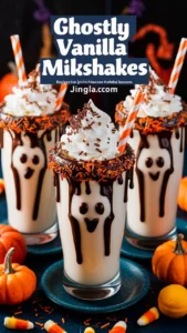 Read more about the article Ghostly Vanilla Milkshake | The Ultimate 5-Minute Halloween Drink That Everyone Loves!2025