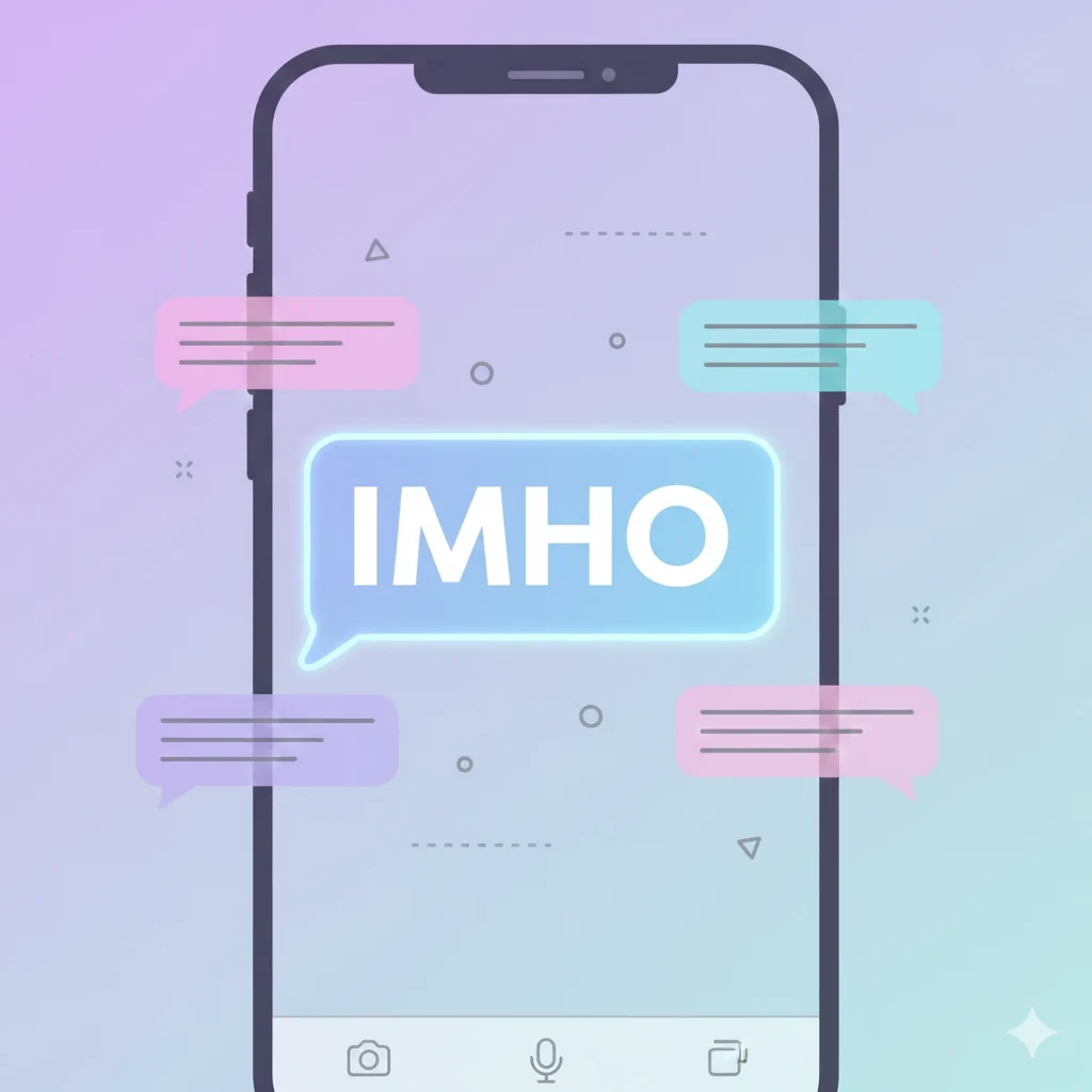 IMHO Meaning in Text