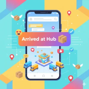 Read more about the article What Does Arrived at Hub Mean 💬 | Full Guide for Texts