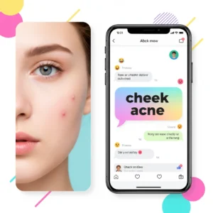 Read more about the article What Does Cheek Acne Mean? The Surprising Text Slang Explained 💬🔍