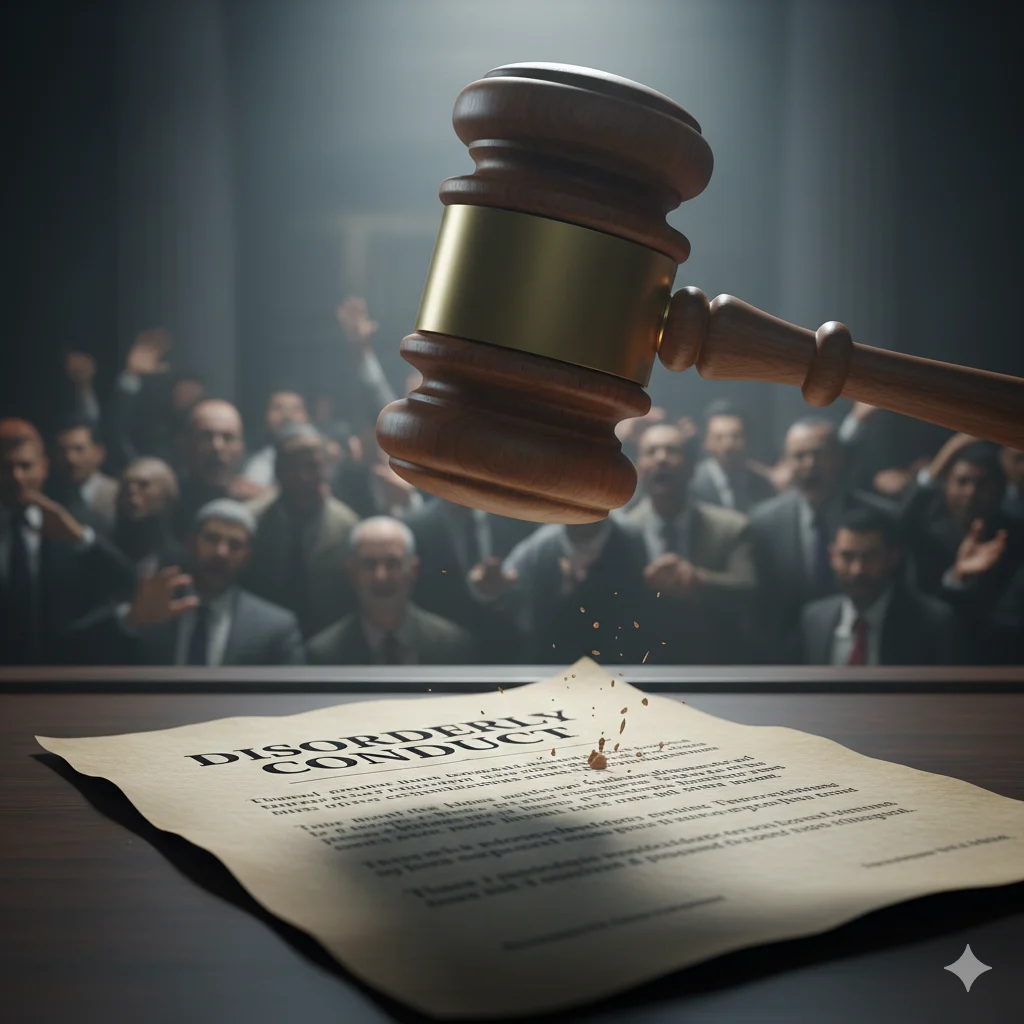 Disorderly Conduct Mean