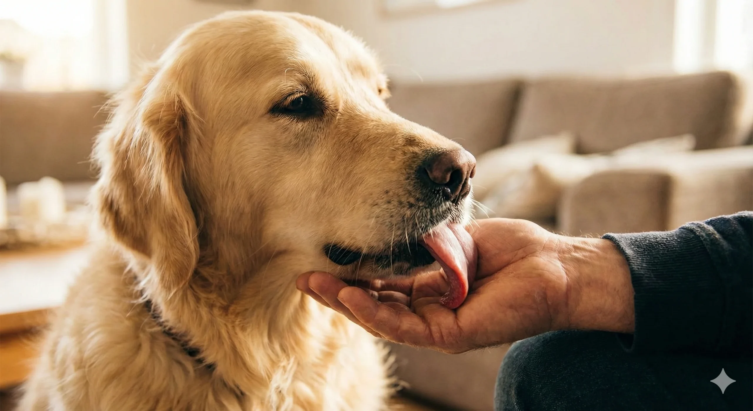 Read more about the article What Does It Mean When a Dog Licks Your Hand? 🐕👅
